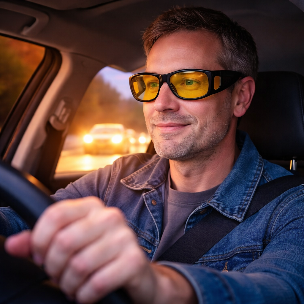 Gafas Diurnas Y Nocturnas : Conduce seguro sin deslumbramientos ni riesgos