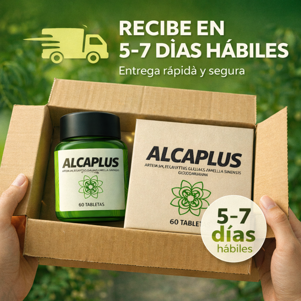 Alcaplus : Quema grasa natural y desinflama abdomen