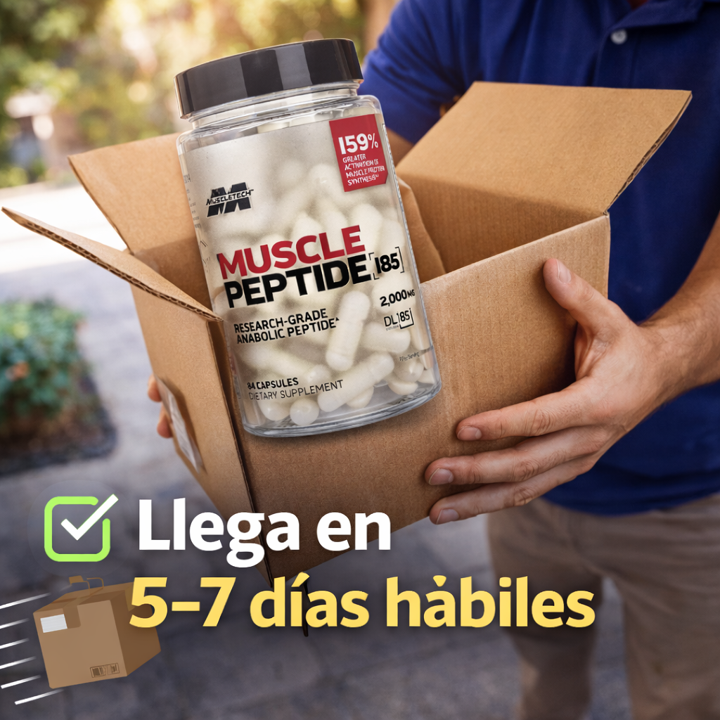Muscle Peptide : Aumenta masa muscular y fuerza rápidamente