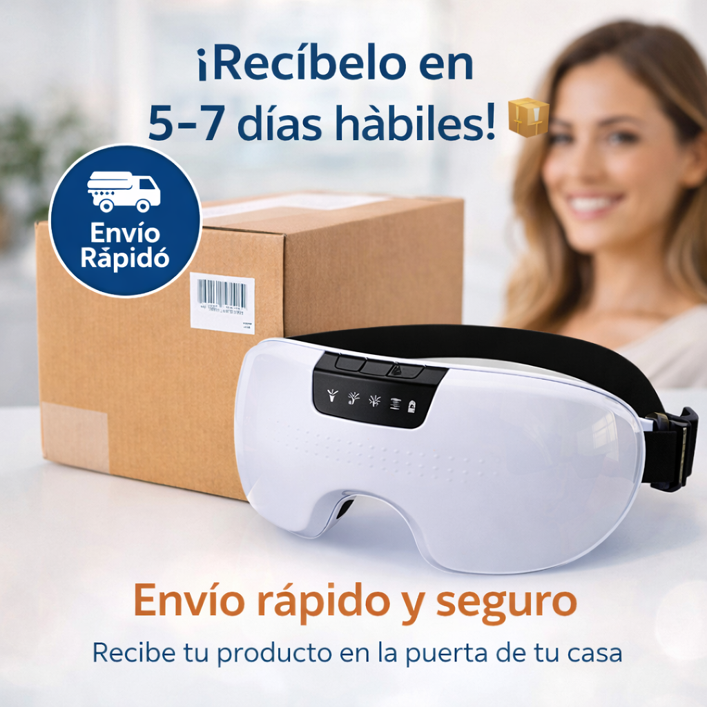Gafas Masajeadoras : Relajación profunda y alivio ocular