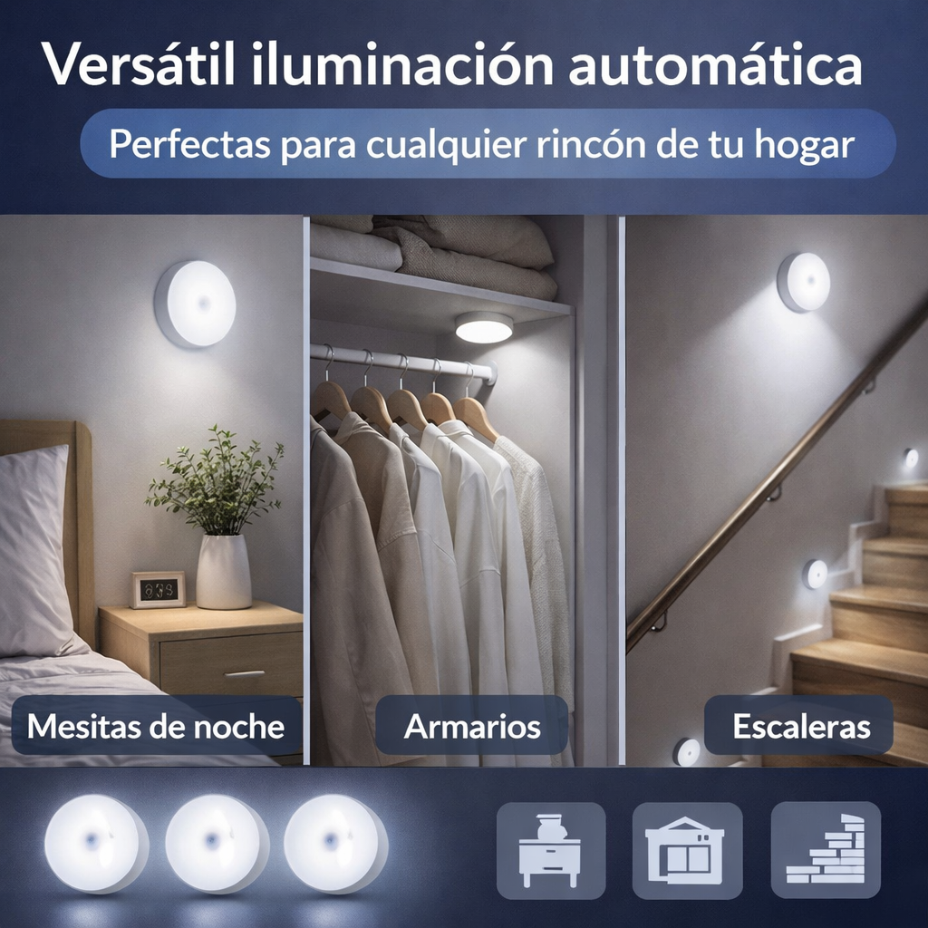 LumiMotion Pro : Lámparas LED Recargables