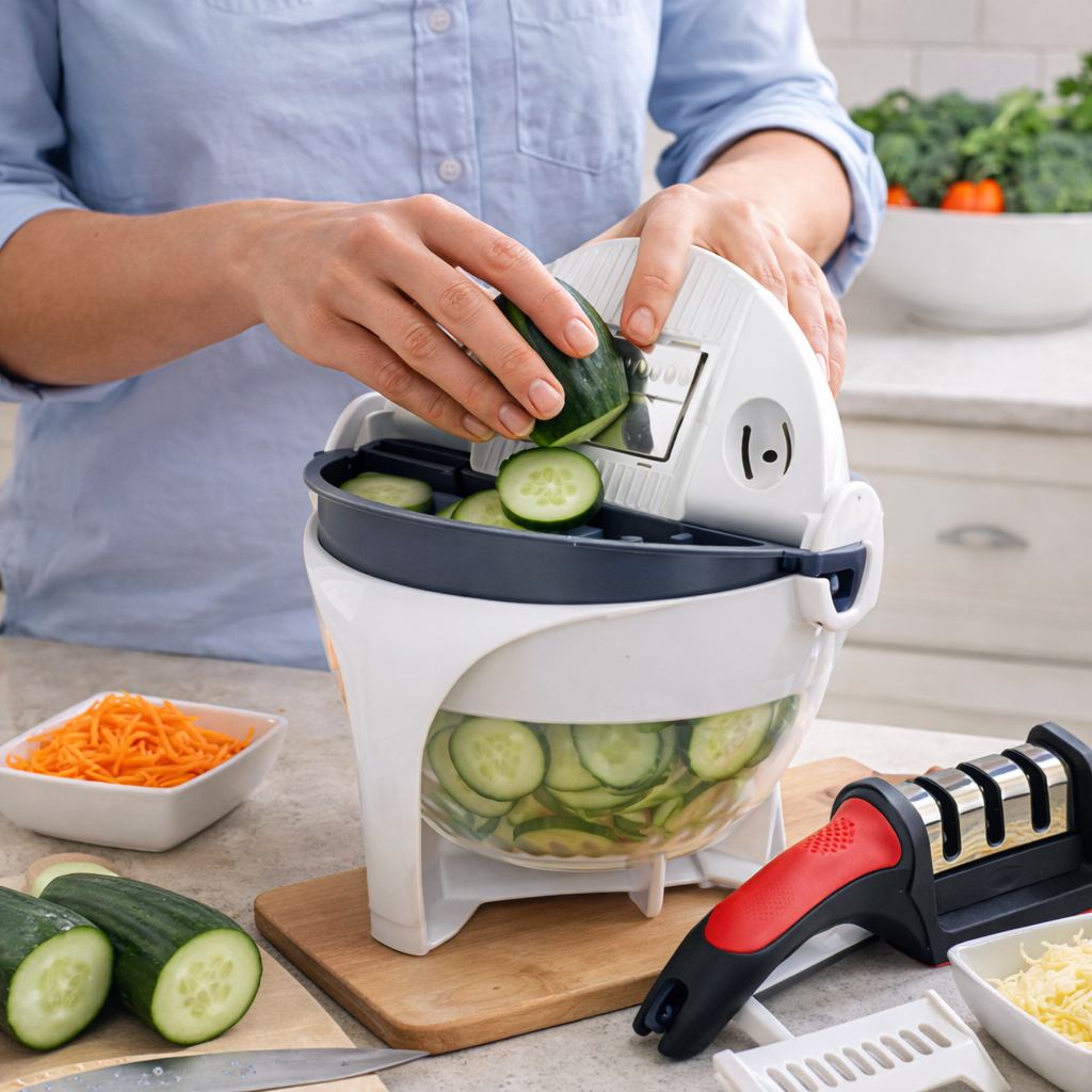 ChefPro Duo 9 en 1 : Más rapidez, menos esfuerzo