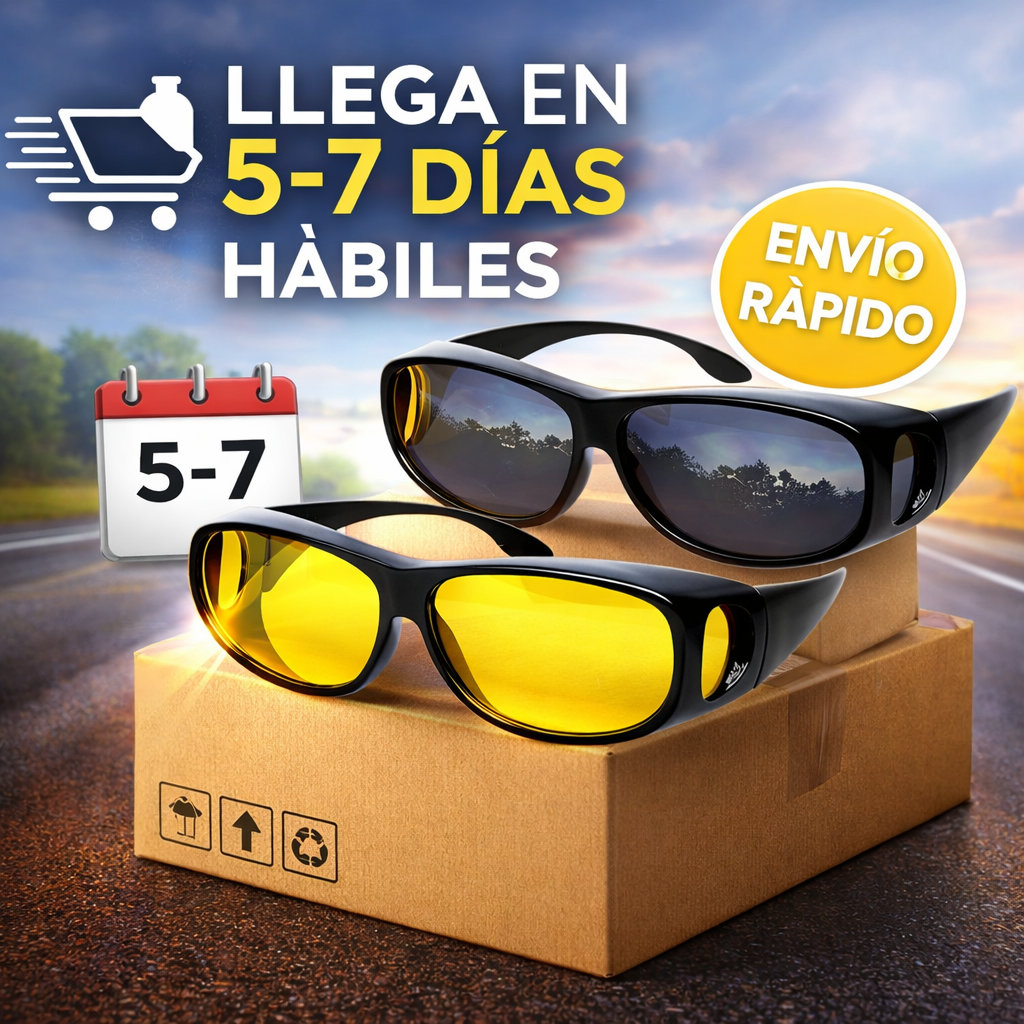 Gafas Diurnas Y Nocturnas : Conduce seguro sin deslumbramientos ni riesgos